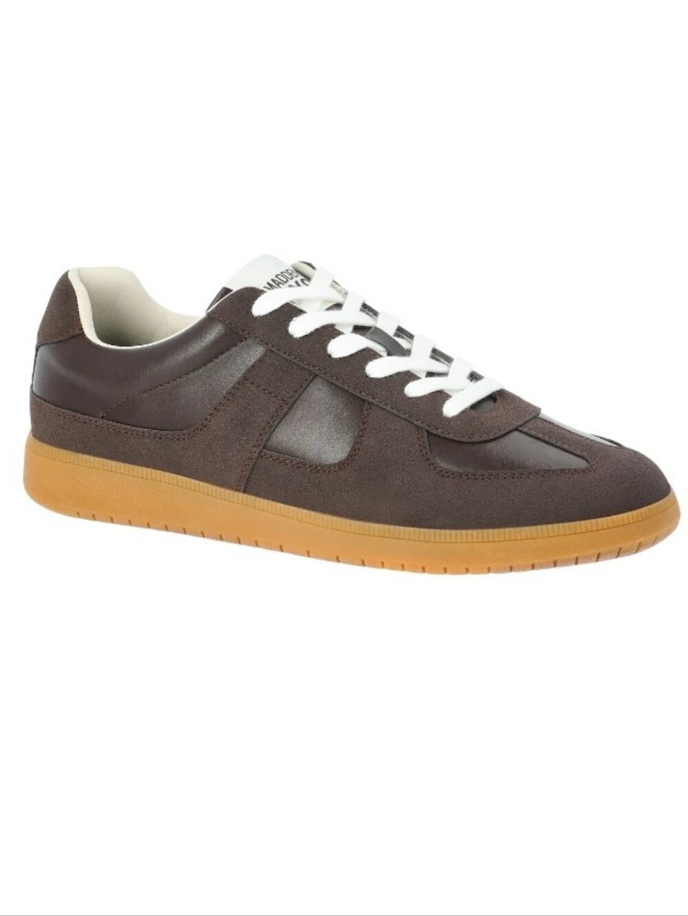 NWT Madden NYC Men's Morddy Dark Brown Lace Up Sneaker Shies 10.5
